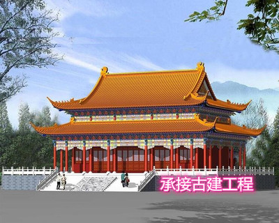 仿古大殿(图)-古建大殿施工队-张家口古建大殿